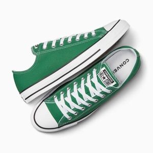 Converse - Chuck Taylor All Star Low Top - Unisex Amazon Green, M - 10, W- 12